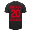 Camiseta de fútbol Bayer 04 Leverkusen Alejandro Grimaldo 20 Primera Equipación 23-24 - Hombre